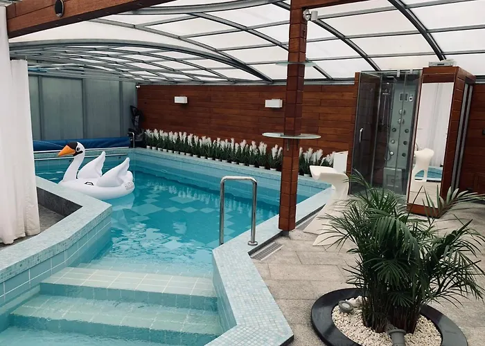 公寓 Z Prywatnym, Krytym Basenem 索波特